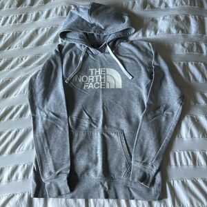 Northface women’s grey hoodie size small